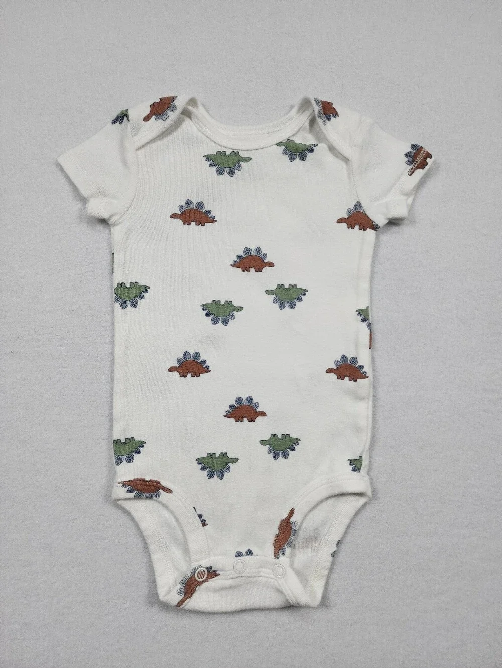 Carter's Baby Boy 4 Piece Dinosaur Safari Onesie Bundle 6 Months